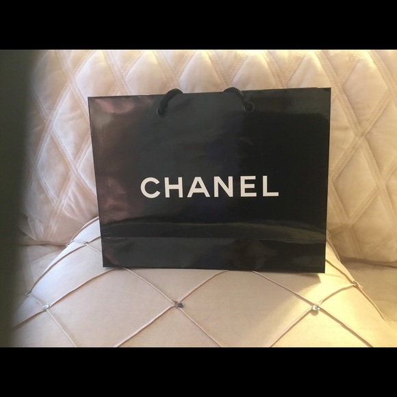 Authentic Chanel Paper Tote Bags 1 per purchase - Picture 2 of 3